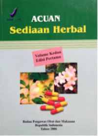 Acuan Sediaan Herbal