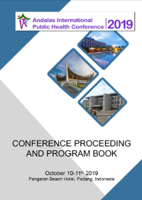 Conference Proceeding & Program Book of
Andalas International Public Health Conference

(AIPHC) 2019