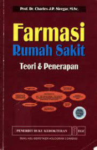 Farmasi Rumah Sakit Teori & Penerapan