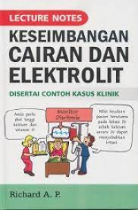 Keseimbangan Cairan dan Elektrolit Disertai contoh Kasus Klinik