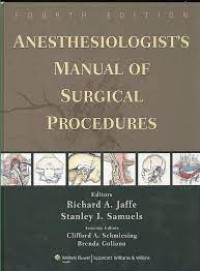 Anesthesiologist's Manual of Surgical Procedures