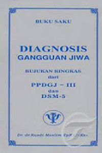 Buku Saku Diagnosis Gangguan Jiwa